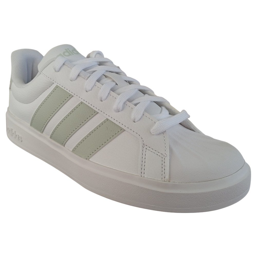 Tênis adidas Streettalk JQ0702 Com Biqueira Feminino - Branco/Verde Branco 3