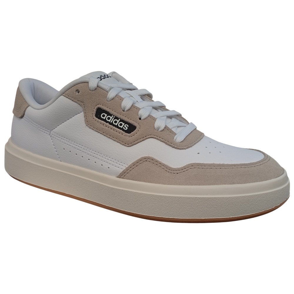 Tênis Masculino adidas Park ST 2.0 JQ6108 Branco/Bege Branco/Bege 3