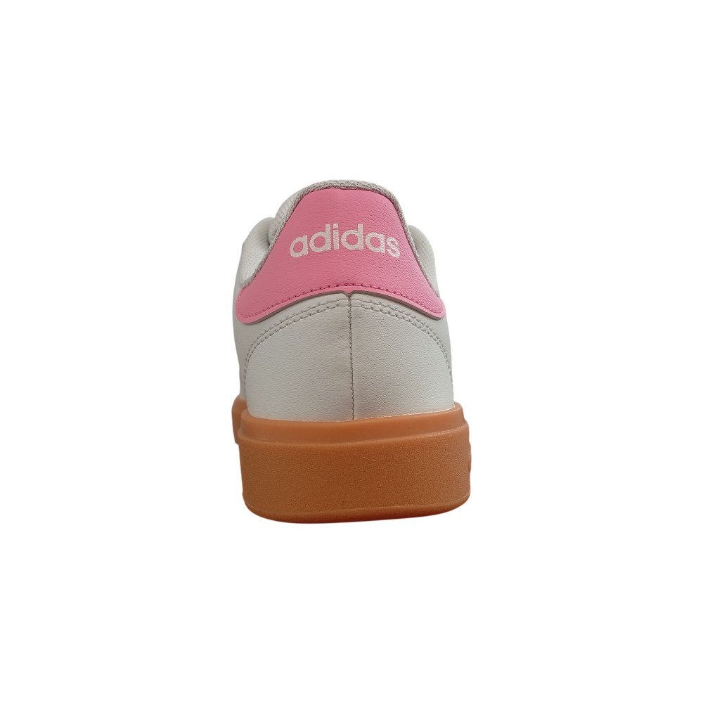 Tênis Feminino adidas Grand Court Base 2.0 JS1321 Branco/Rosa Branco/Rosa 5