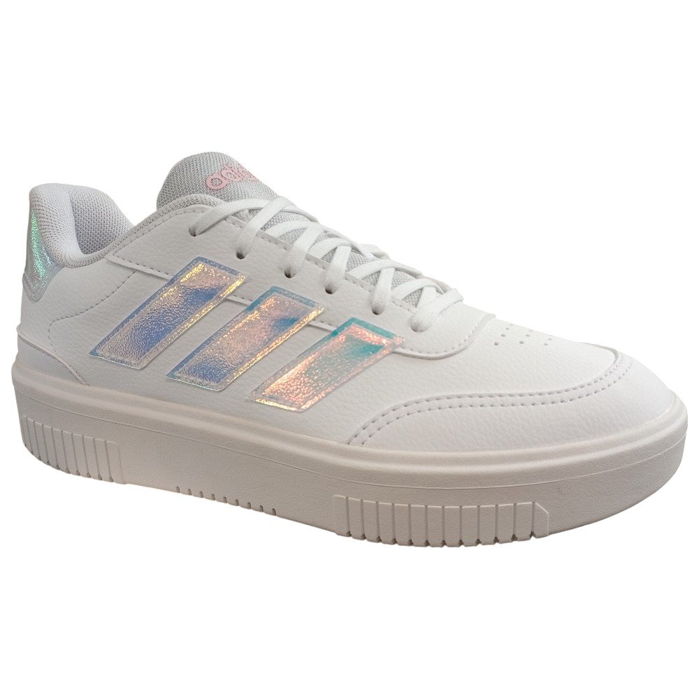 Tênis Feminino adidas Courtblock Bold JI2205 Branco Branco 3