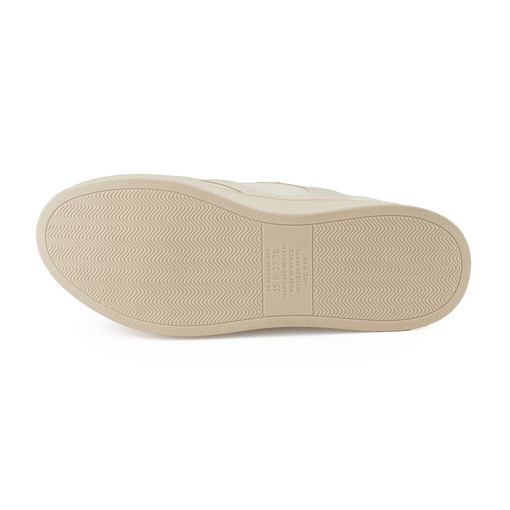 Tênis Casual Mississipi J0031 Feminino - Gelo Branco 4