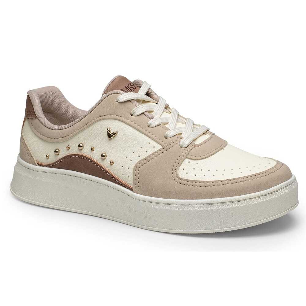 Tênis Casual Mississipi MC918 Feminino - Bege