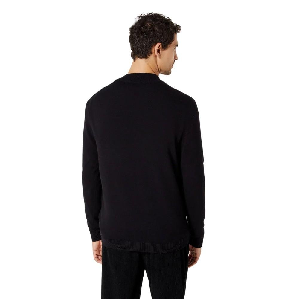 Suéter Hering Tricô Zíper Masculino Preto