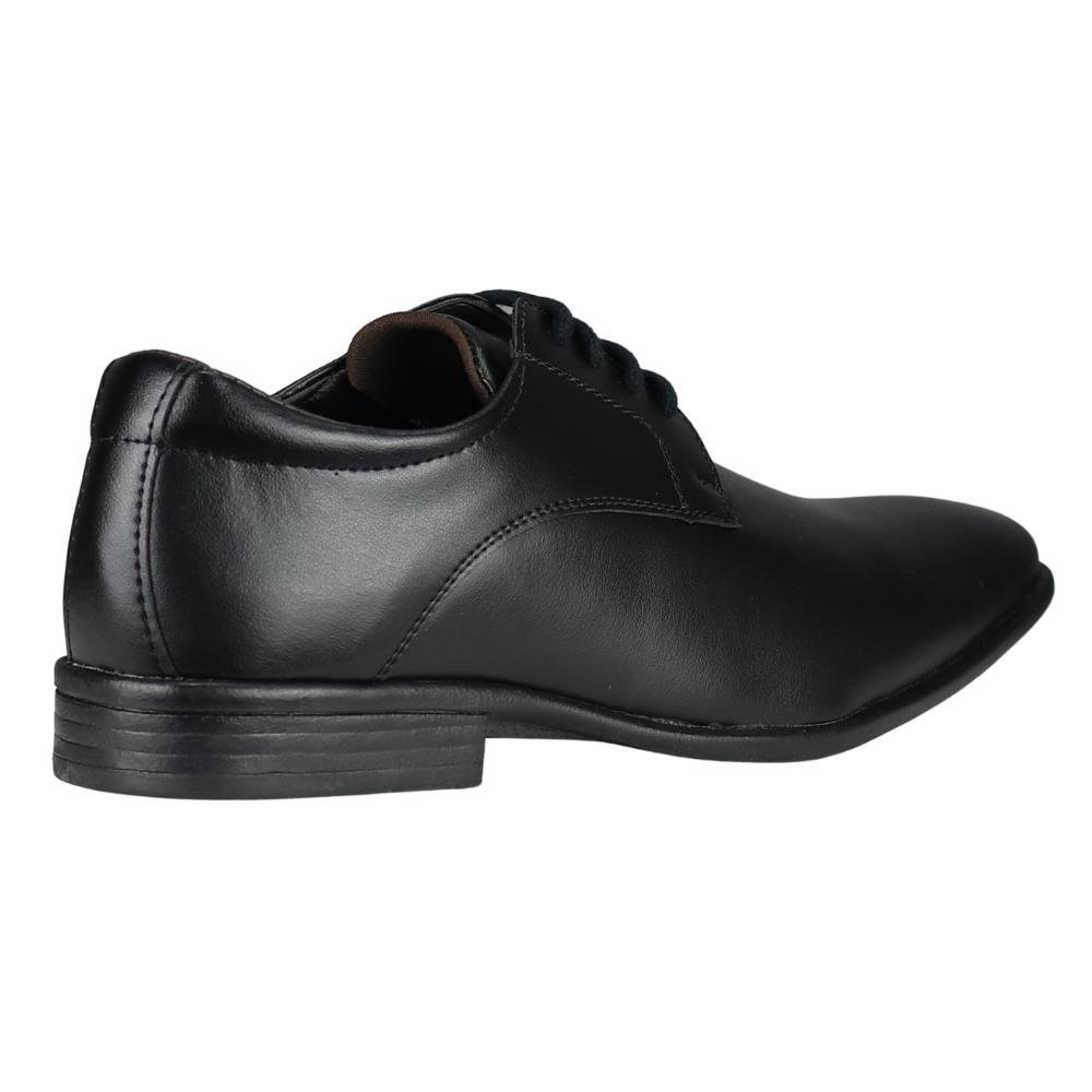 Sapato Social Ped Shoes Preto Com Cadarço Masculino Preto 4