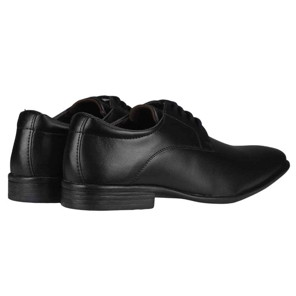 Sapato Social Ped Shoes Preto Com Cadarço Masculino Preto 5