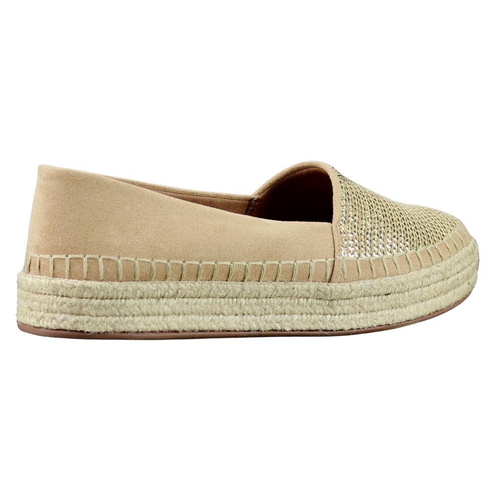 Espadrille Ernest Com Paetê Bordado Feminino Bege 4