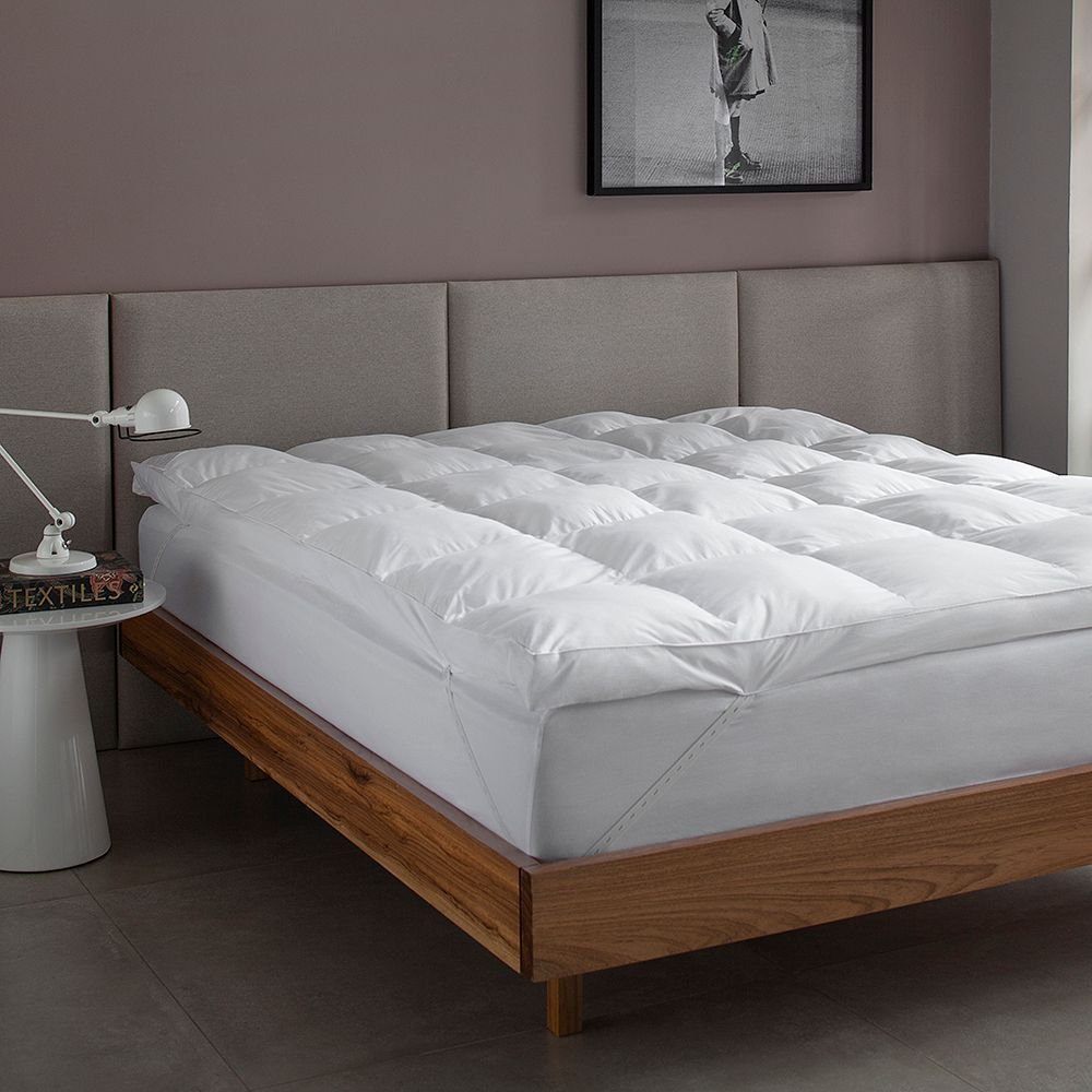 Pillow Top King Buddemeyer Intense 100 Algodão Branco Branco