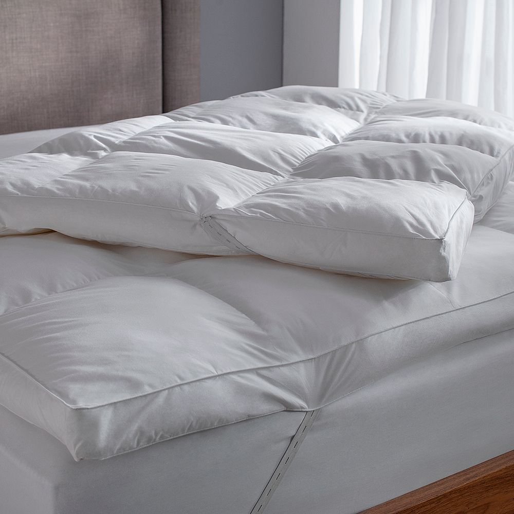 Pillow Top King Buddemeyer Intense Gold 100 Algodão Acetinado Branco