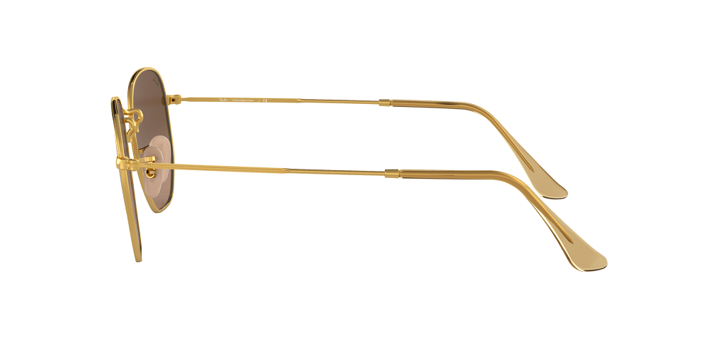ÓCULOS DE SOL RAY-BAN HEXAGONAL 3548NL 912443 Dourado 3