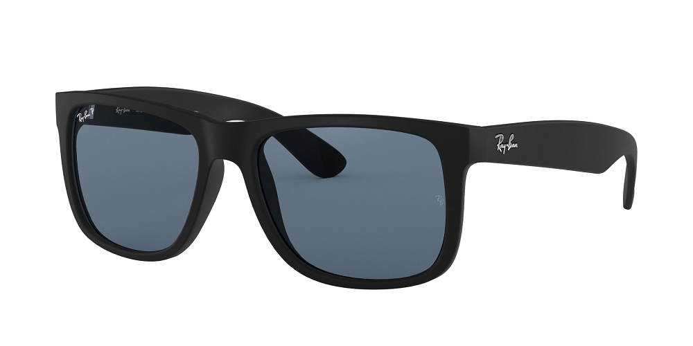 ÓCULOS DE SOL RAY-BAN JUSTIN 4165L/POLAR 622/T3 55 Preto