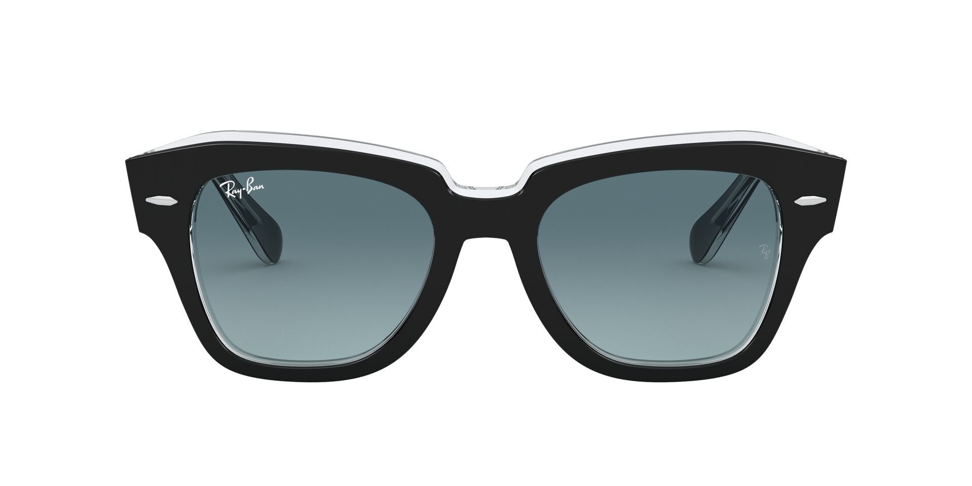 ÓCULOS DE SOL RAY-BAN STATE STREET 2186 12943M 52 Preto 2