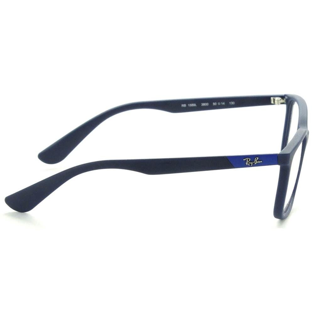 ÓCULOS DE GRAU INFANTIL - RAY-BAN JR 1589L 3800 50 Preto 2