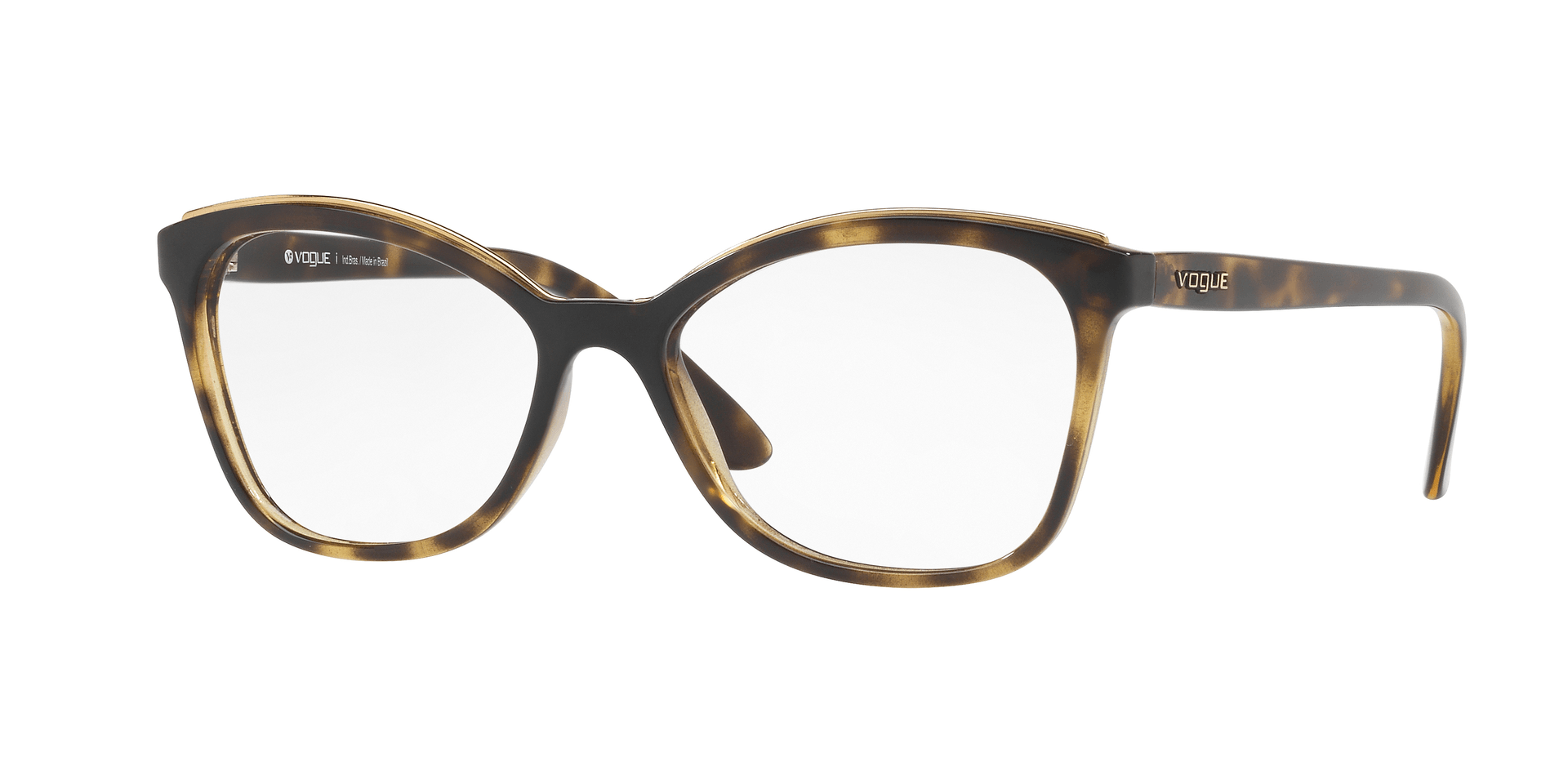 Óculos de Grau Vogue 5160L W656 Marrom 2