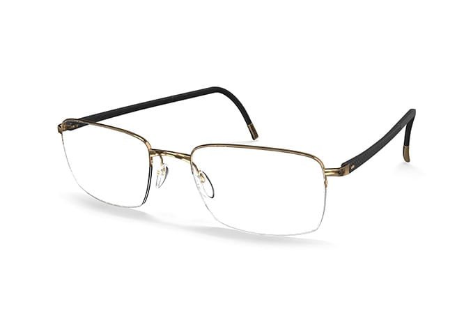 ÓCULOS DE GRAU SILHOUETTE 5560/75 7530 54 Preto 2