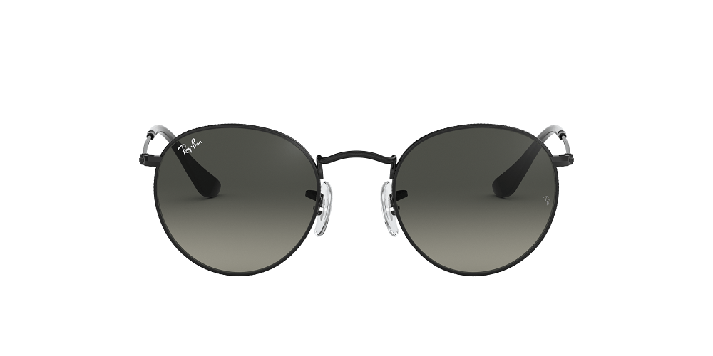 ÓCULOS DE SOL RAY-BAN ROUND FLAT 3447NL 002/71 53 Preto 2