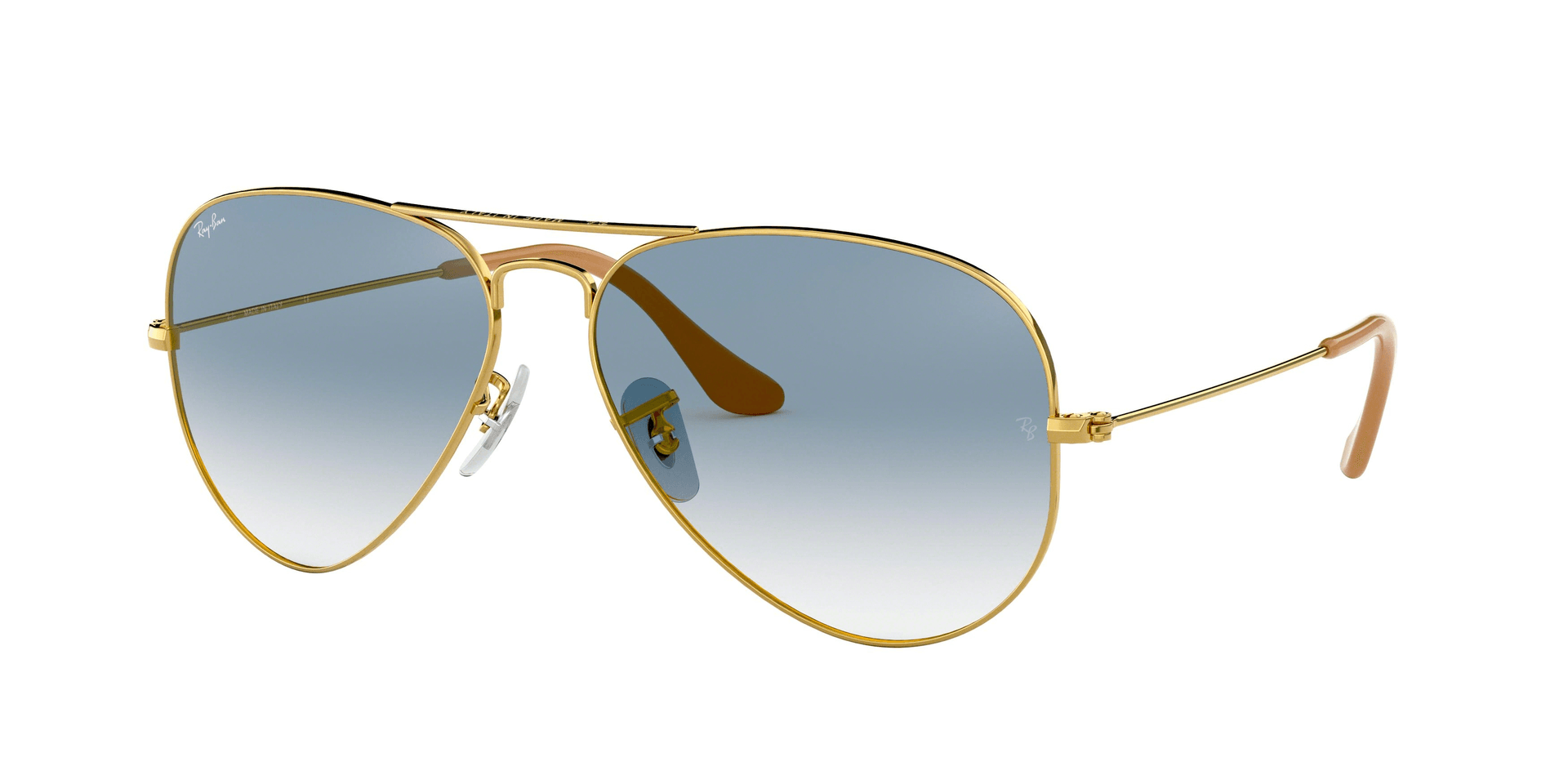 ÓCULOS DE SOL RAY-BAN AVIATOR 3025L 001/3F 55 Dourado 1