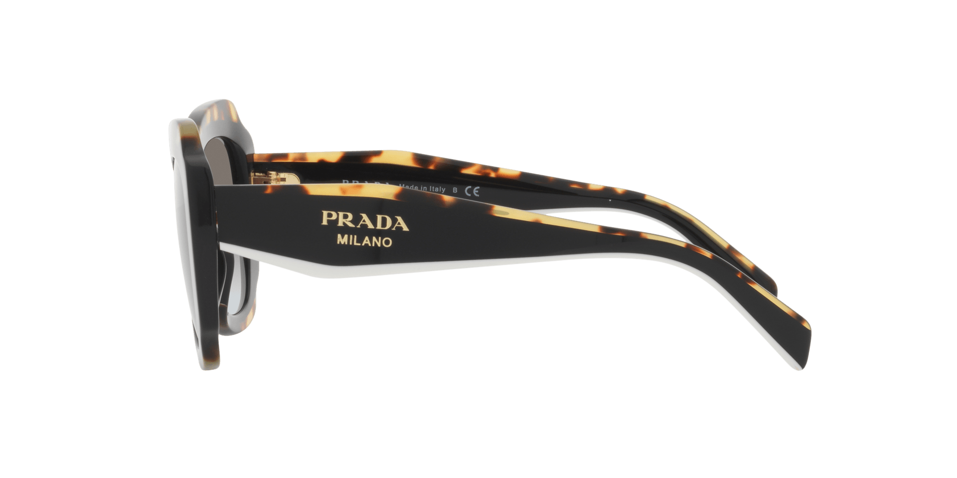 ÓCULOS DE SOL PRADA 16YS 01M0A7 52 Preto 3