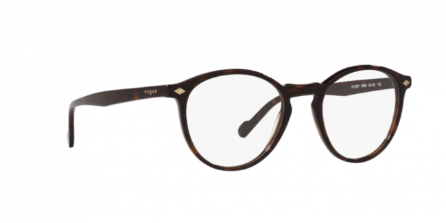 Óculos de Grau Vogue 5367 W656 Marrom 3