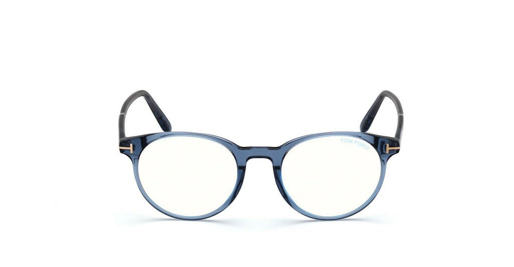 ÓCULOS DE GRAU TOM FORD 5695B 090 49 Azul 2