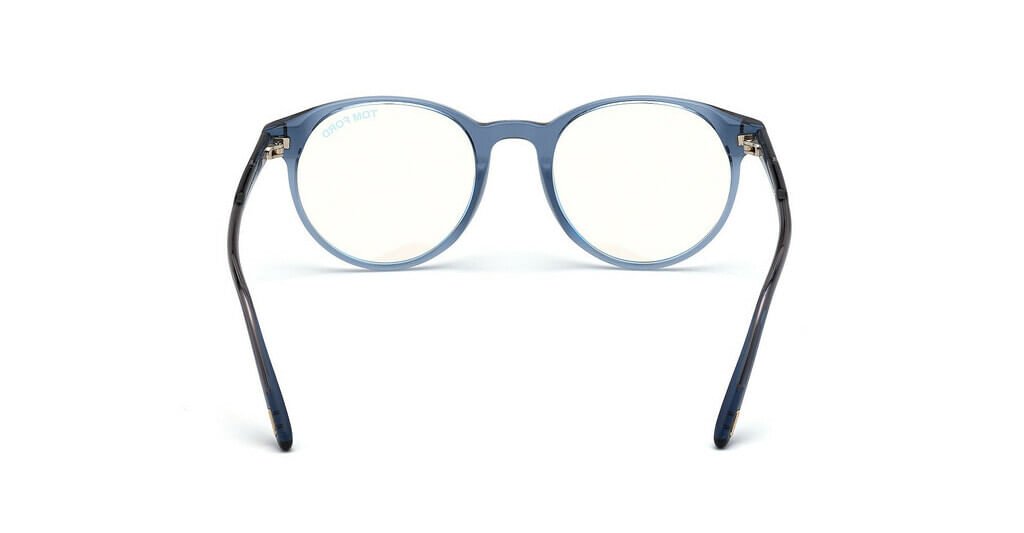 ÓCULOS DE GRAU TOM FORD 5695B 090 49 Azul 4