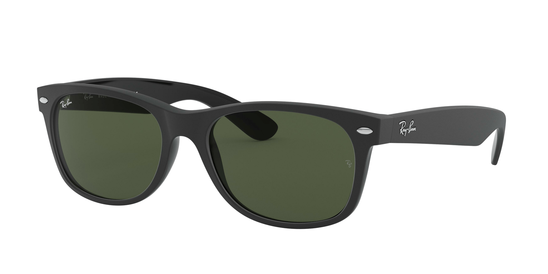 ÓCULOS DE SOL RAY-BAN NEW WAYFARER 2132 646231 58 Preto