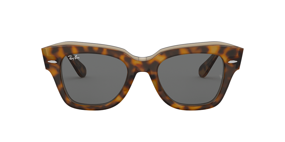 ÓCULOS DE SOL RAY-BAN STATE STREET 2186 1292B1 52 Marrom 2