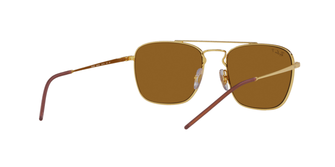 ÓCULOS DE SOL RAY-BAN 3588/POLAR 925083 Dourado 4