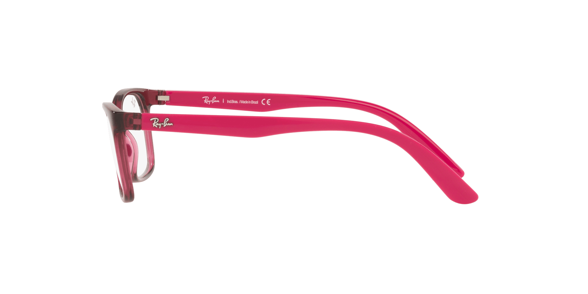 ÓCULOS DE GRAU INFANTIL RAY-BAN JR 1611L 3796 50 Vermelho 3