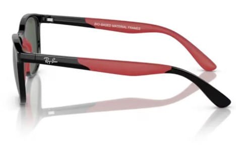 Óculos de Sol Infantil Ray-Ban Jr 9077S 713171 Preto/Vermelho 3