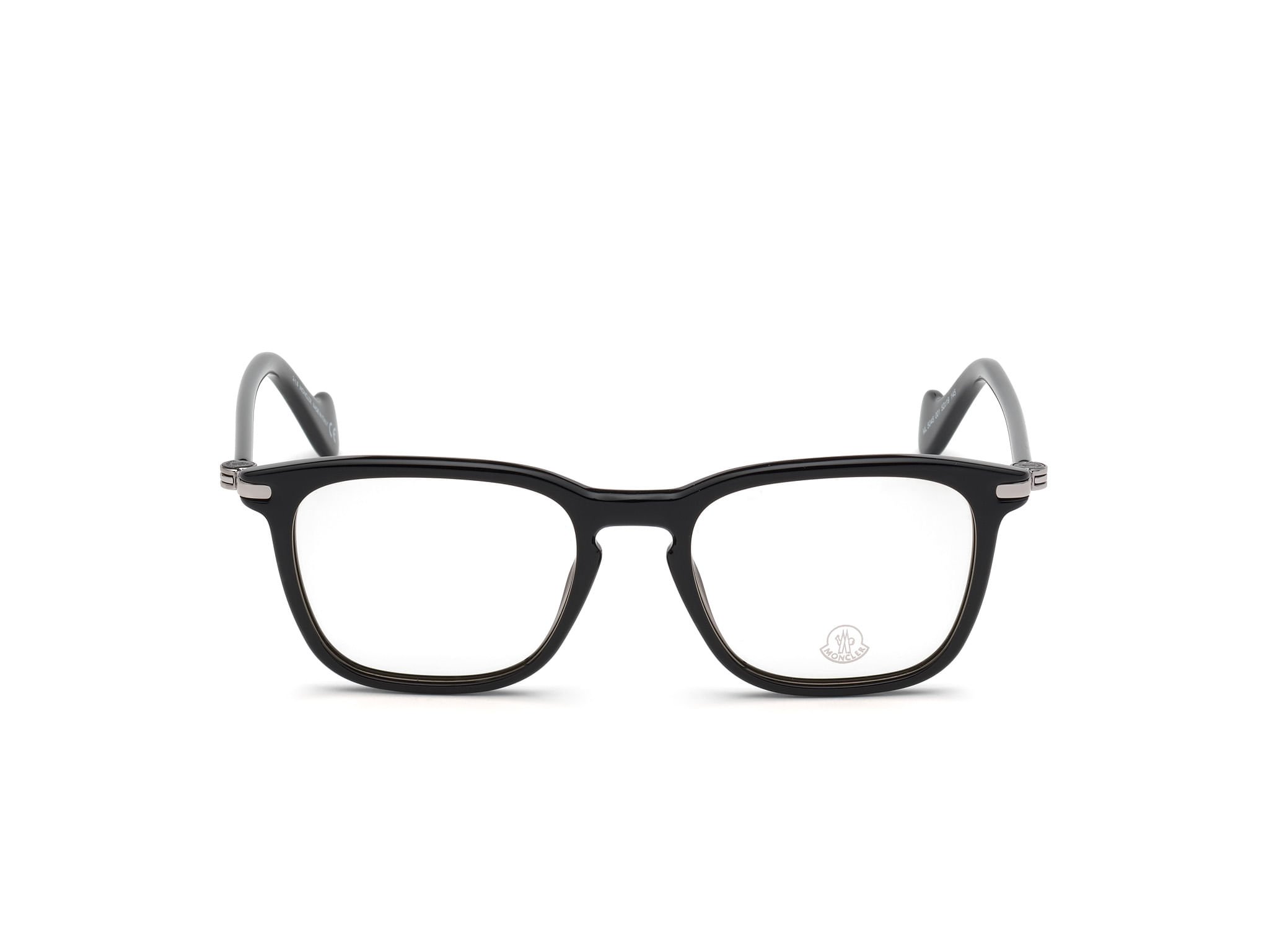 ÓCULOS DE GRAU MONCLER 5045 001 52 Preto 2