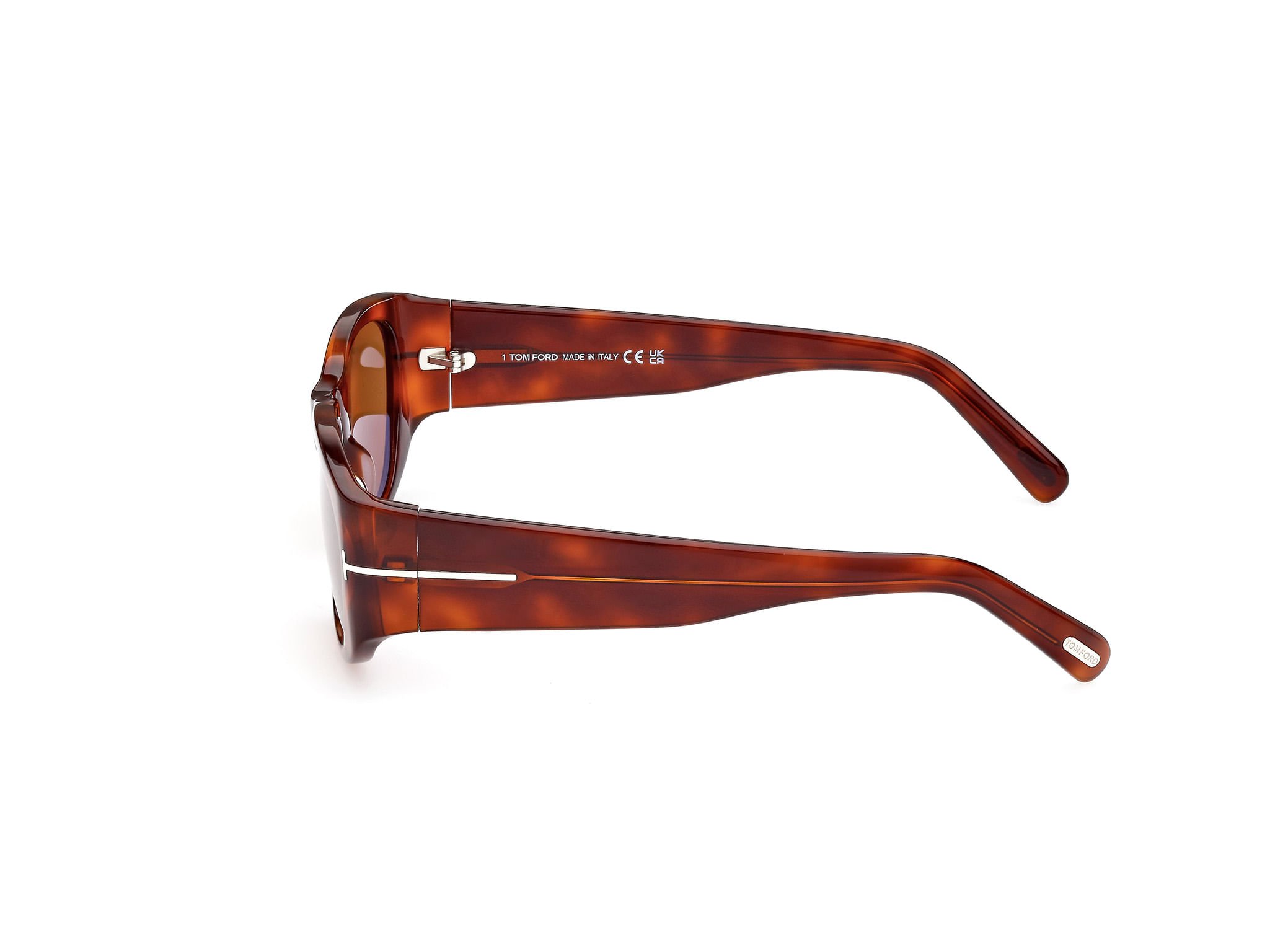 ÓCULOS DE SOL TOM FORD 987 52E Marrom 2