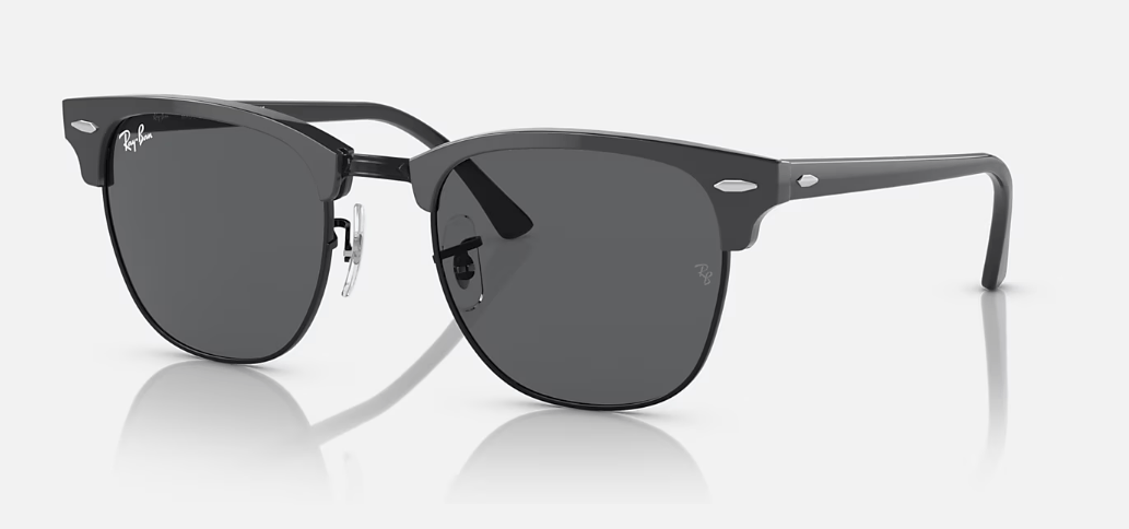 Óculos de Sol Ray-Ban Clubmaster 3016 1367B1 Preto 1