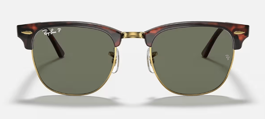 ÓCULOS DE SOL RAY-BAN CLUBMASTER 3016/POLAR 990/58 Marrom 2