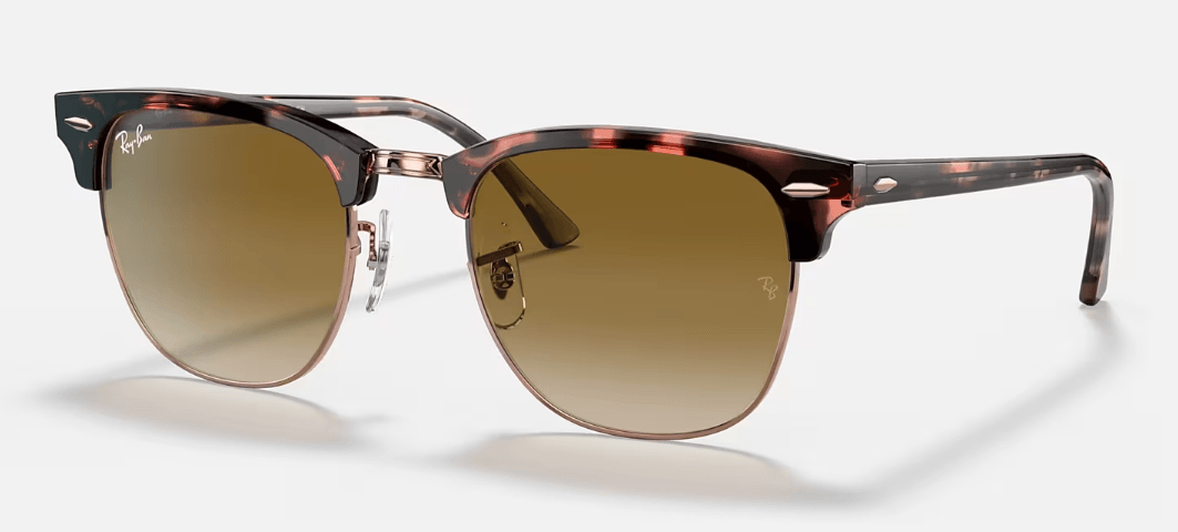 ÓCULOS DE SOL RAY-BAN CLUBMASTER 3016 133751 Marrom 1