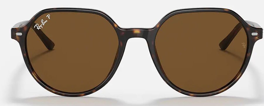 ÓCULOS DE SOL RAY-BAN THALIA 2195/POLAR 902/57 Marrom 2