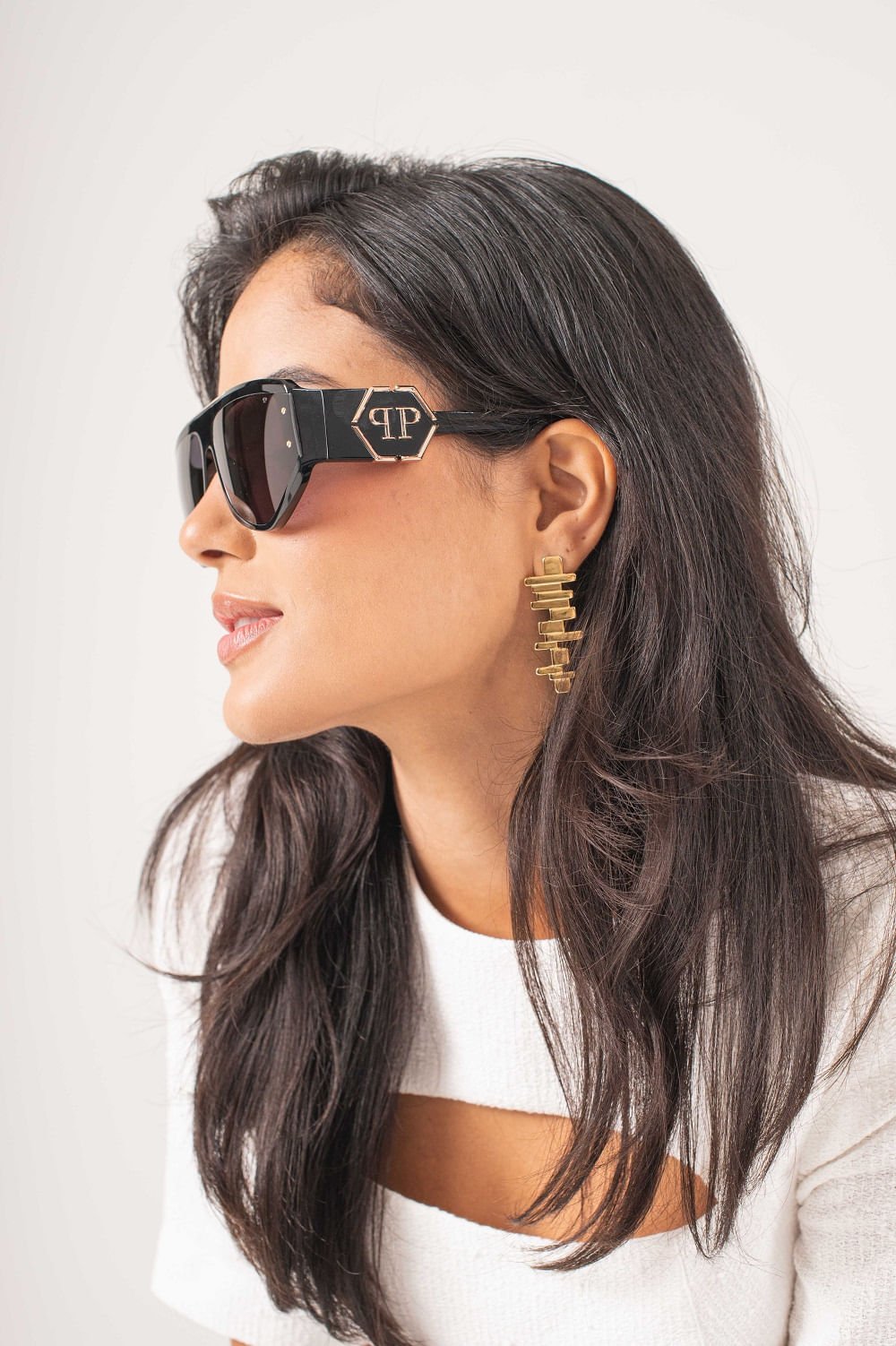 ÓCULOS DE SOL PHILIPP PLEIN 093M 700 Preto 2