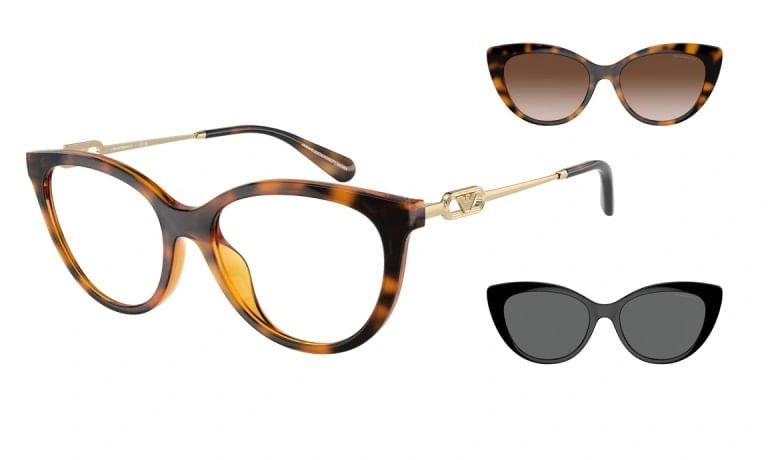 ÓCULOS DE SOL EMPORIO ARMANI 4213U 50261W Marrom 1