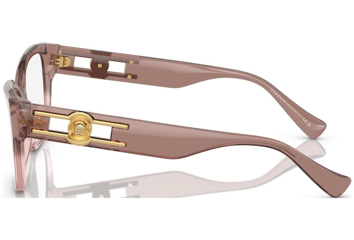 ÓCULOS DE GRAU VERSACE 3347 5435 Marrom 3