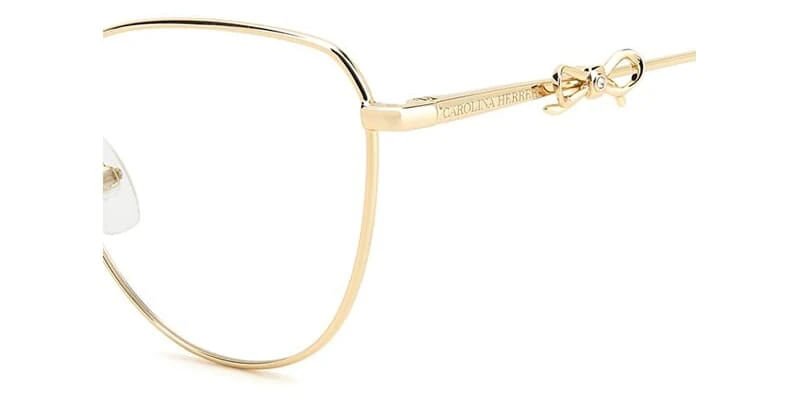 ÓCULOS DE GRAU CAROLINA HERRERA 0220 S9E Dourado/Marrom 3