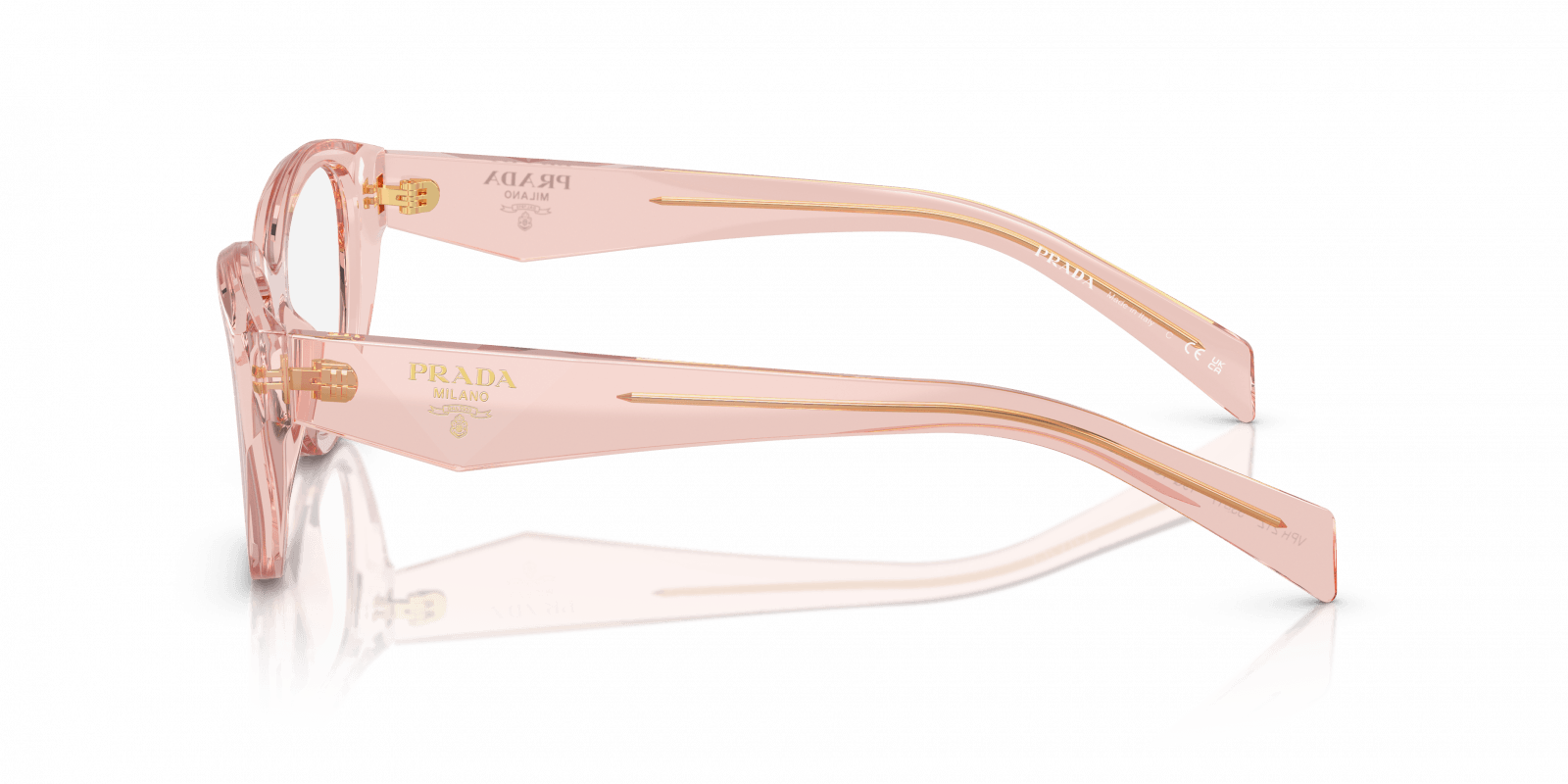 Óculos de Grau Prada 21ZV 19Q1O1 Rosa 3