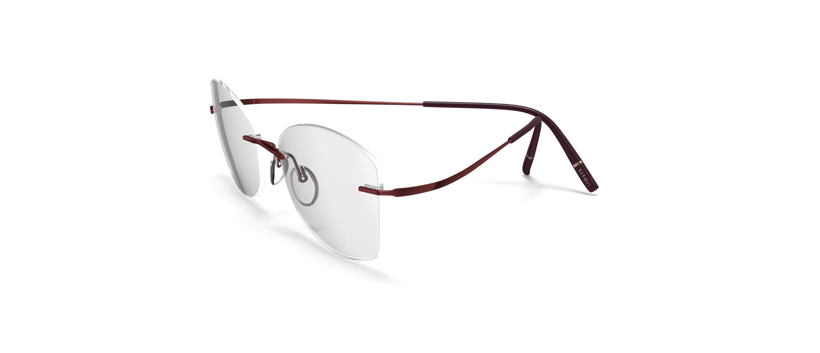 ÓCULOS DE GRAU SILHOUETTE 5599/HD 3040 Vermelho 1