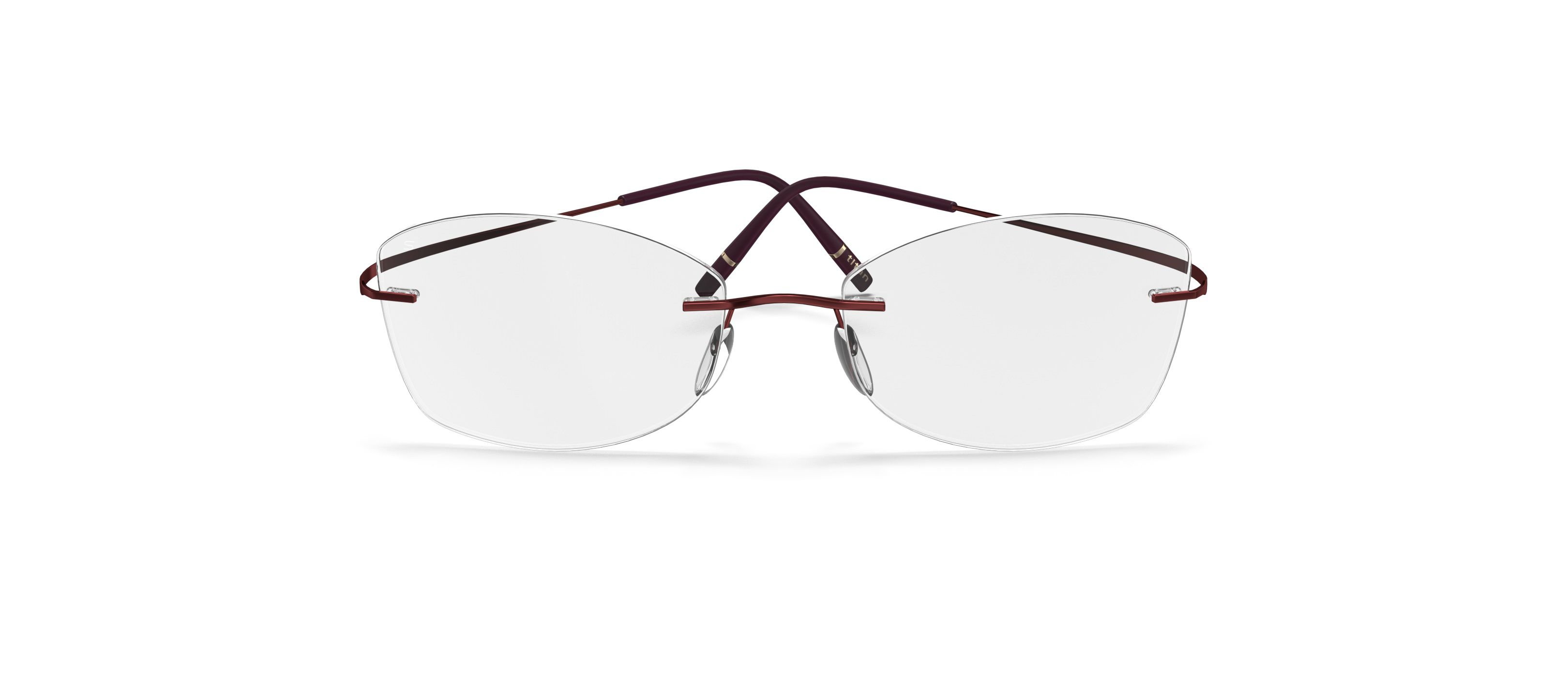 ÓCULOS DE GRAU SILHOUETTE 5599/HD 3040 Vermelho 2