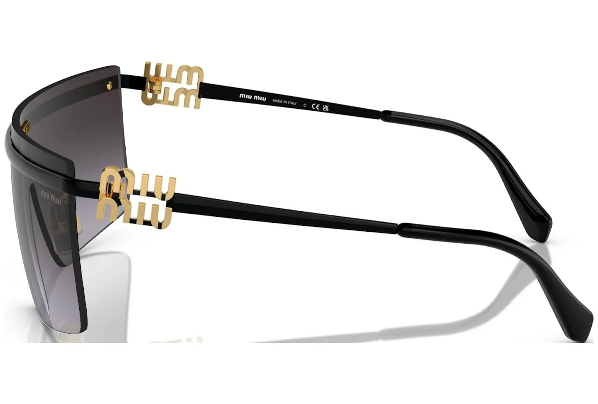 ÓCULOS DE SOL MIU MIU 50ZS 1AB5D1 Preto 2