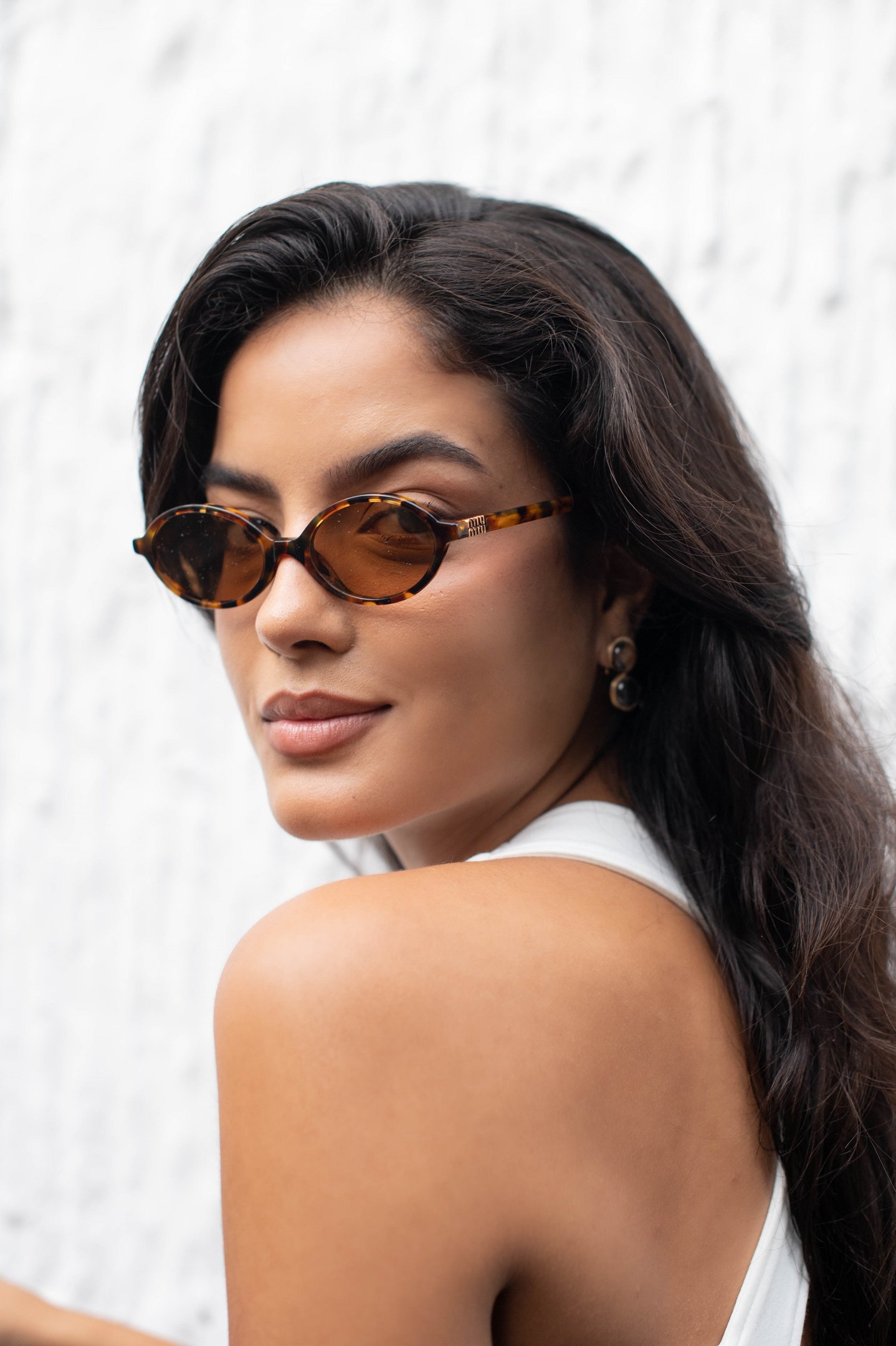 ÓCULOS DE SOL MIU MIU 04ZS 19P2Z1 Marrom 2