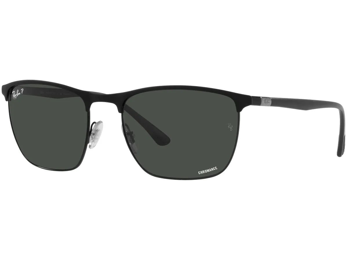 ÓCULOS DE SOL RAY-BAN 3686/POLAR 186/K8 Preto 1