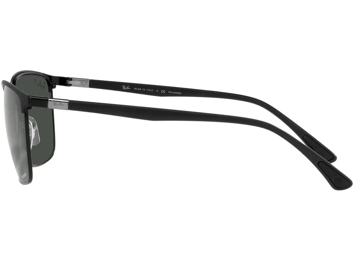 ÓCULOS DE SOL RAY-BAN 3686/POLAR 186/K8 Preto 3