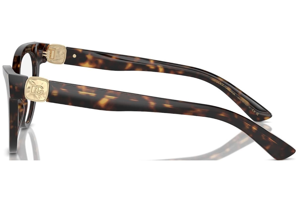 ÓCULOS DE GRAU DOLCE & GABBANA 3394 502 Marrom 3