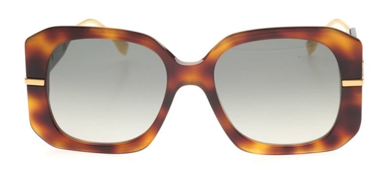 ÓCULOS DE SOL FENDI 40065I 55B Marrom/Dourado 3