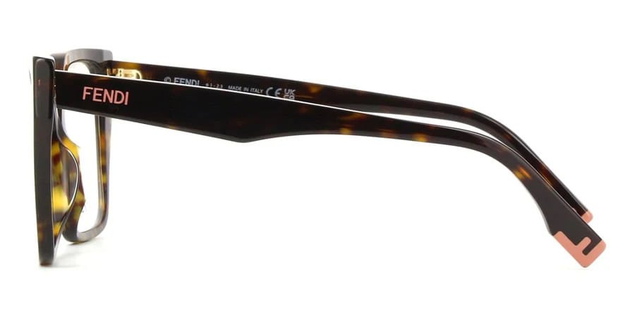 ÓCULOS DE GRAU FENDI 50002I 052 Marrom 3