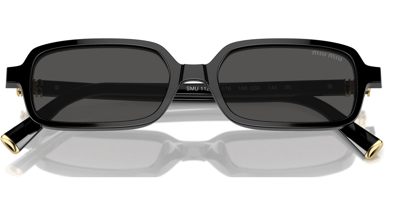 ÓCULOS DE SOL MIU MIU 11ZS 16K5S0 Preto 4